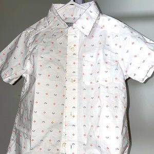 Toddler boys button shirt